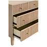 Highland 67 1/2" Wide Natural Oak 8-Drawer Double Dresser