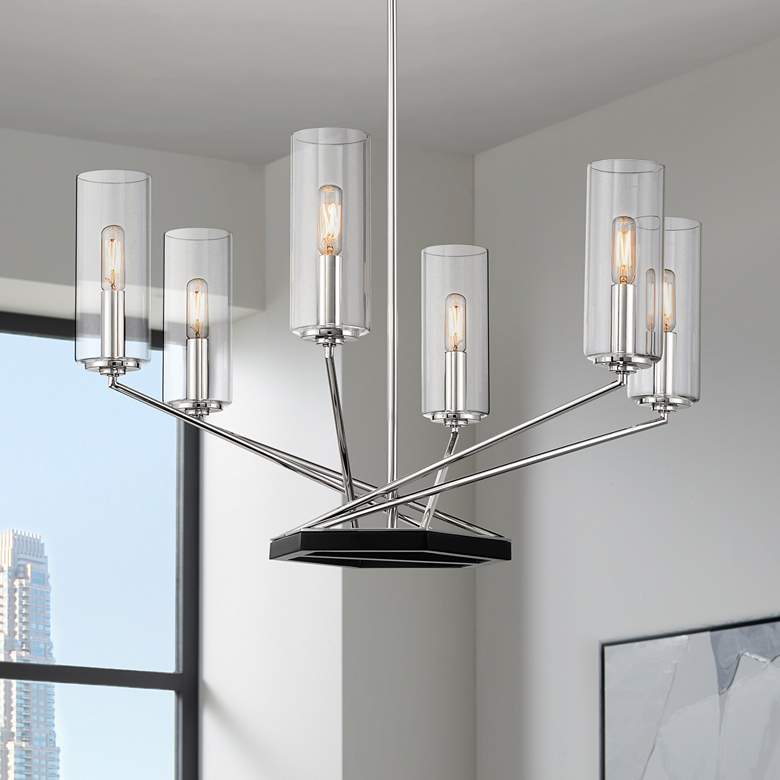 Image 1 HIGHLAND CROSSING - 6 LIGHT CHANDELIER