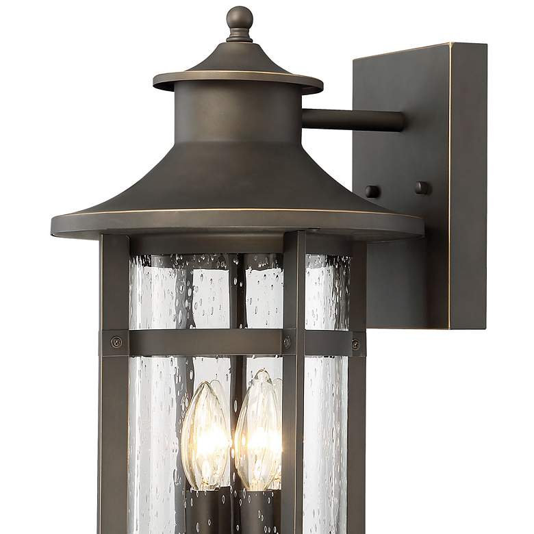 Image 2 Highland Ridge 17 3/4" High Bronze Outdoor Wall Light more views