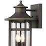 2_Highland Ridge 17 3/4" High Bronze Outdoor Wall Light more views
