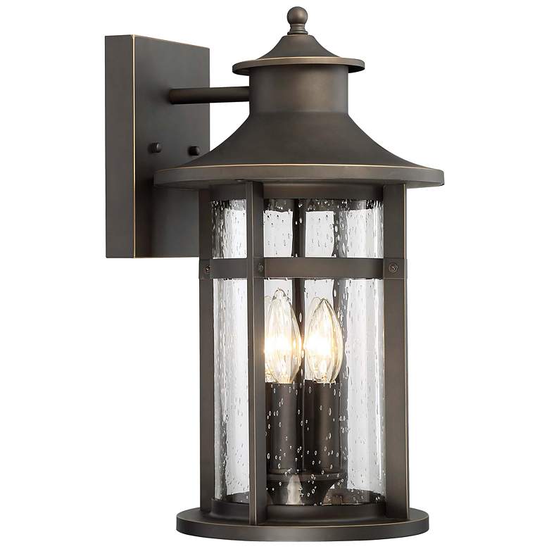 Image 1 Highland Ridge 20 3/4"H Oil-Rubbed Bronze Outdoor Wall Light