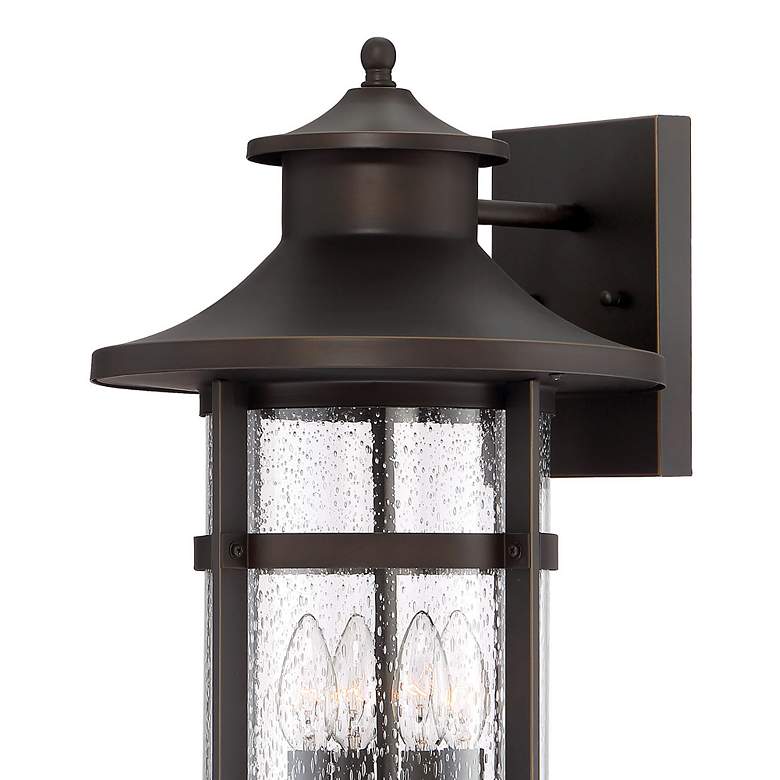 Image 2 Highland Ridge 20 3/4"H Oil-Rubbed Bronze Outdoor Wall Light more views