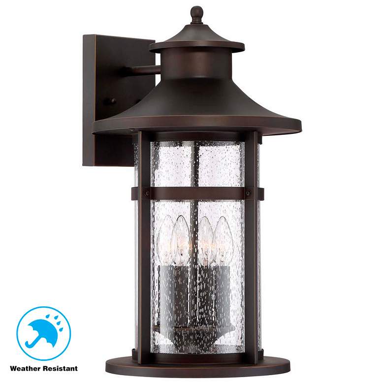 Image 4 Highland Ridge 20 3/4"H Oil-Rubbed Bronze Outdoor Wall Light more views