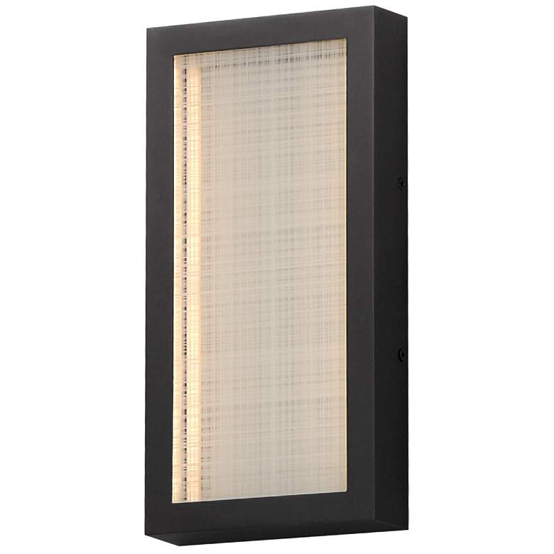 Image 2 Highlander 12" LED Flush Mount Black