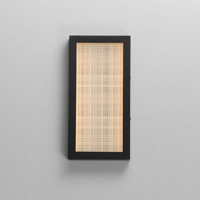 Image 1 Highlander 12" LED Flush Mount Black