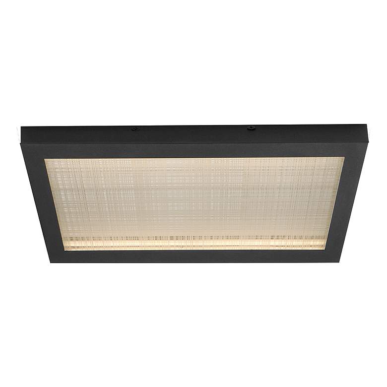 Image 3 Highlander 12" LED Flush Mount Black more views