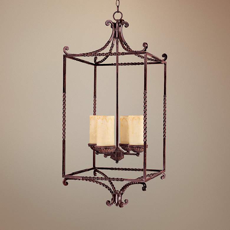 Image 1 Highlands Collection 40 1/2 inch High Foyer Pendant Light