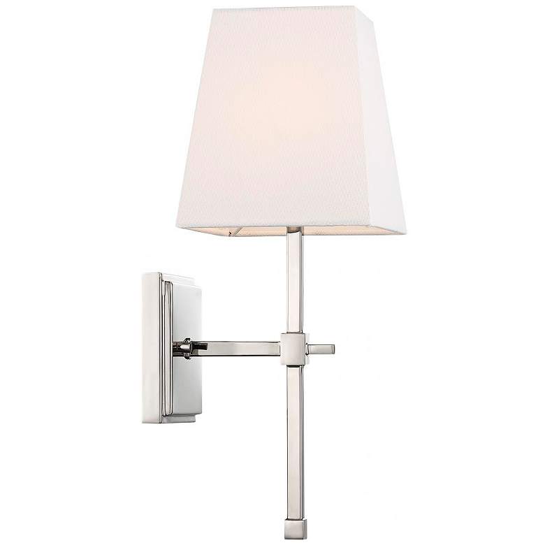 Image 3 Highline 16" High Polished Nickel Wall Sconce more views