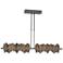 Hildene 51.9" Wide Large Dark Smoke And Bronze LED Pendant