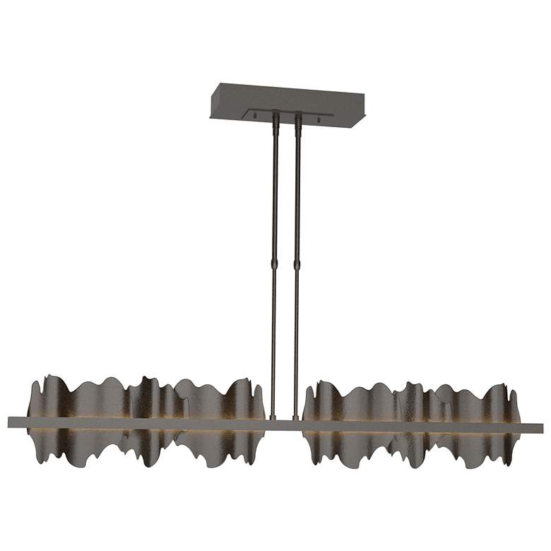 Image 1 Hildene 51.9" Wide Large Oil Rubbed Bronze LED Pendant