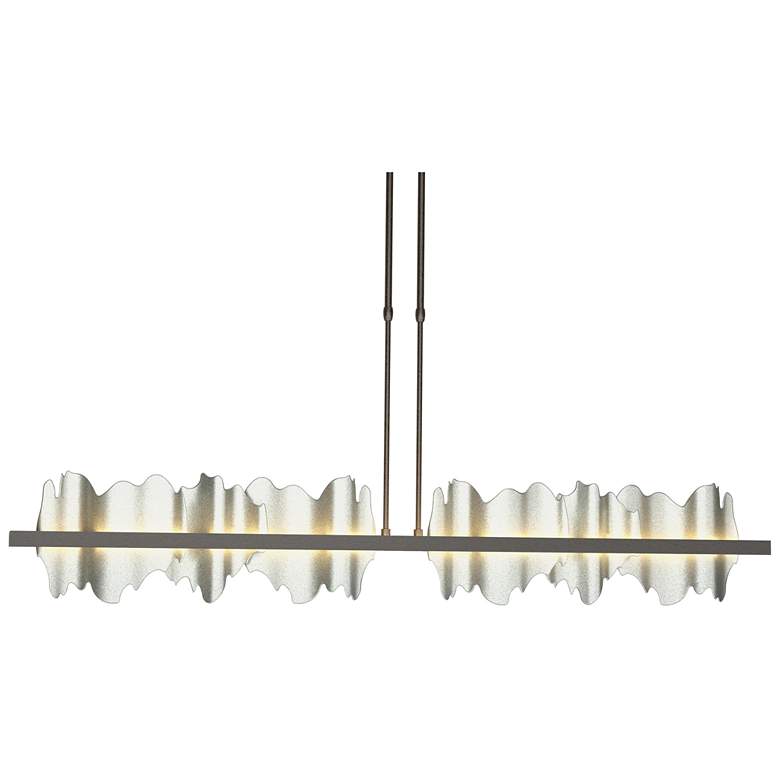 Image 1 Hildene 51.9"W  Accented Large Oil Rubbed Bronze Long LED Pendant