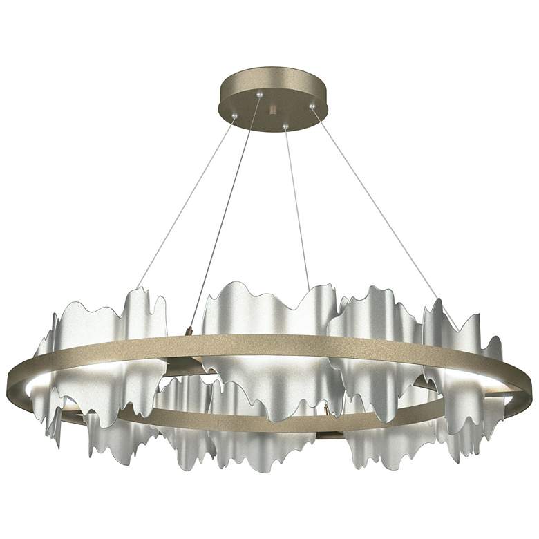 Image 1 Hildene Circular LED Pendant - Gold - Platinum