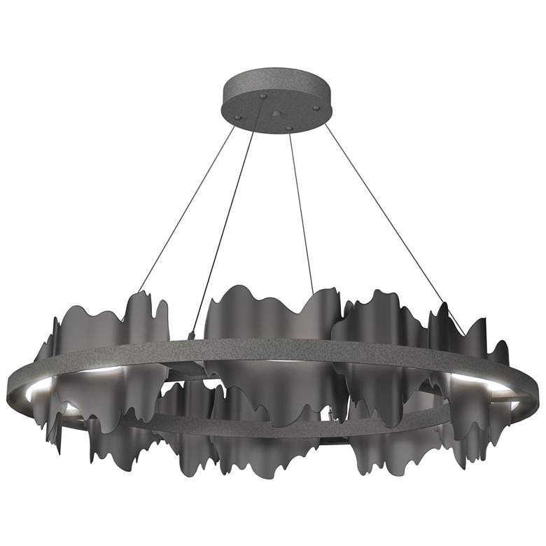Image 1 Hildene Circular LED Pendant - Iron - Black