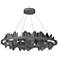 Hildene Circular LED Pendant - Iron - Black