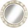 Hill and Dale 32" Wide Silver Wall Mirror