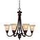 Hill House Collection 6-Light 28" Wide Chandelier