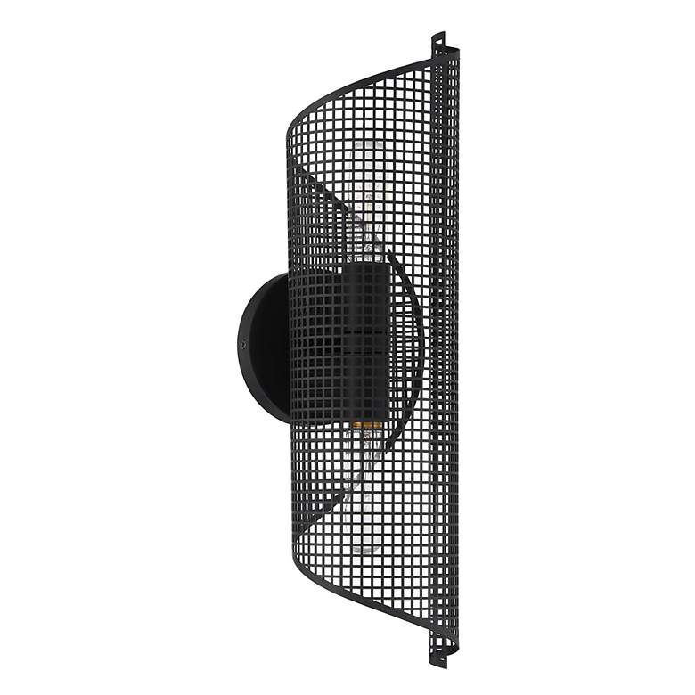 Image 2 Hillbourne 2-Light Wall Sconce in Matte Black more views