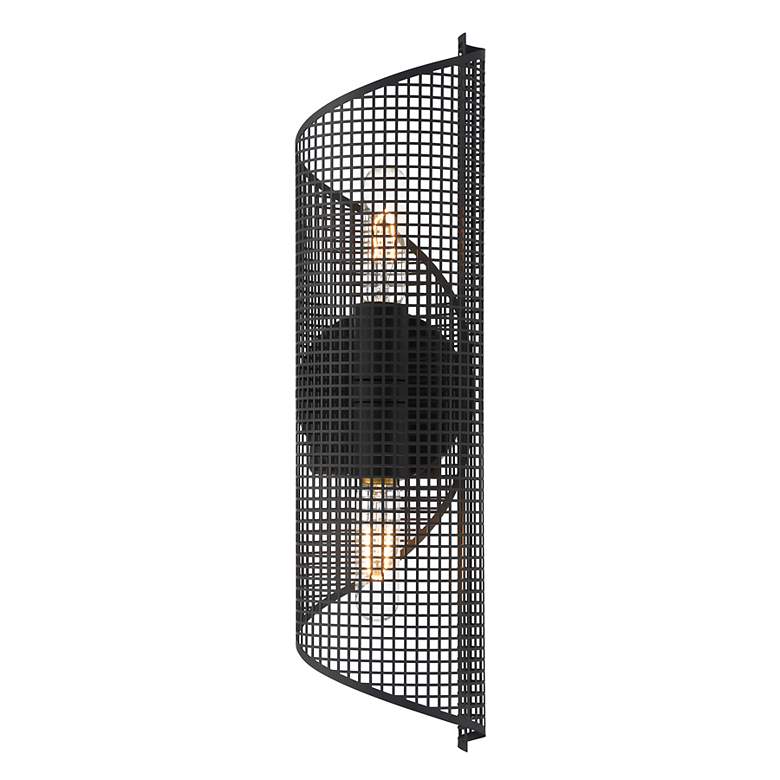 Image 3 Hillbourne 2-Light Wall Sconce in Matte Black more views