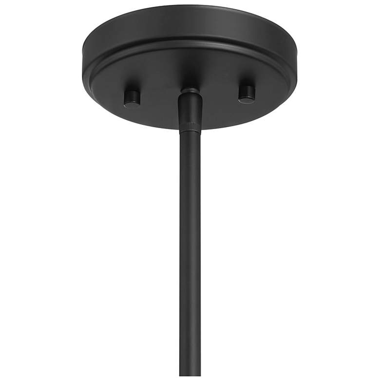 Image 7 Hillbourne 3-Light Pendant in Matte Black more views