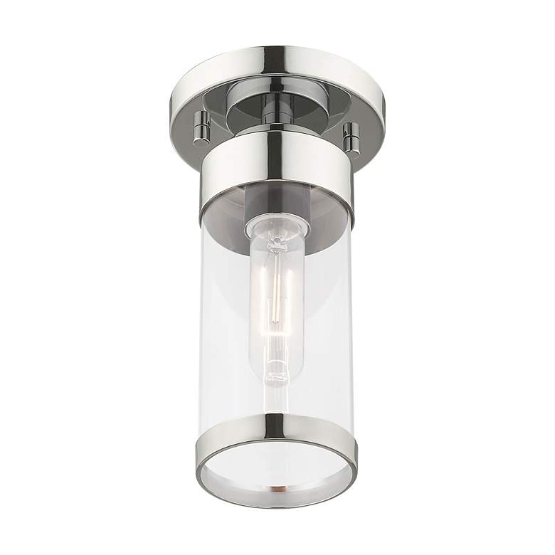 Image 5 Hillcrest 1 Light Polished Chrome Ceiling Mount more views