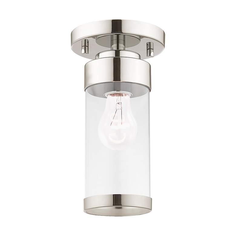 Image 6 Hillcrest 1 Light Polished Chrome Ceiling Mount more views