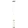 Hillcrest 5 1/4" Wide Polished Chrome Cylinder Mini Pendant