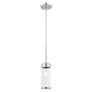 4_Hillcrest 5 1/4" Wide Polished Chrome Cylinder Mini Pendant more views