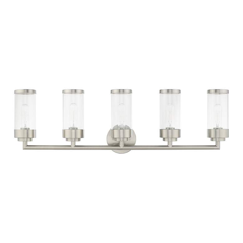 Image 3 Hillcrest 5 Light Brushed Nickel Bath Vanity more views