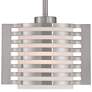 3_Hilliard 8 3/4" Wide Brushed Nickel Mini Pendant more views