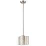 5_Hilliard 8 3/4" Wide Brushed Nickel Mini Pendant more views