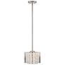 6_Hilliard 8 3/4" Wide Brushed Nickel Mini Pendant more views