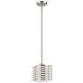 7_Hilliard 8 3/4" Wide Brushed Nickel Mini Pendant more views