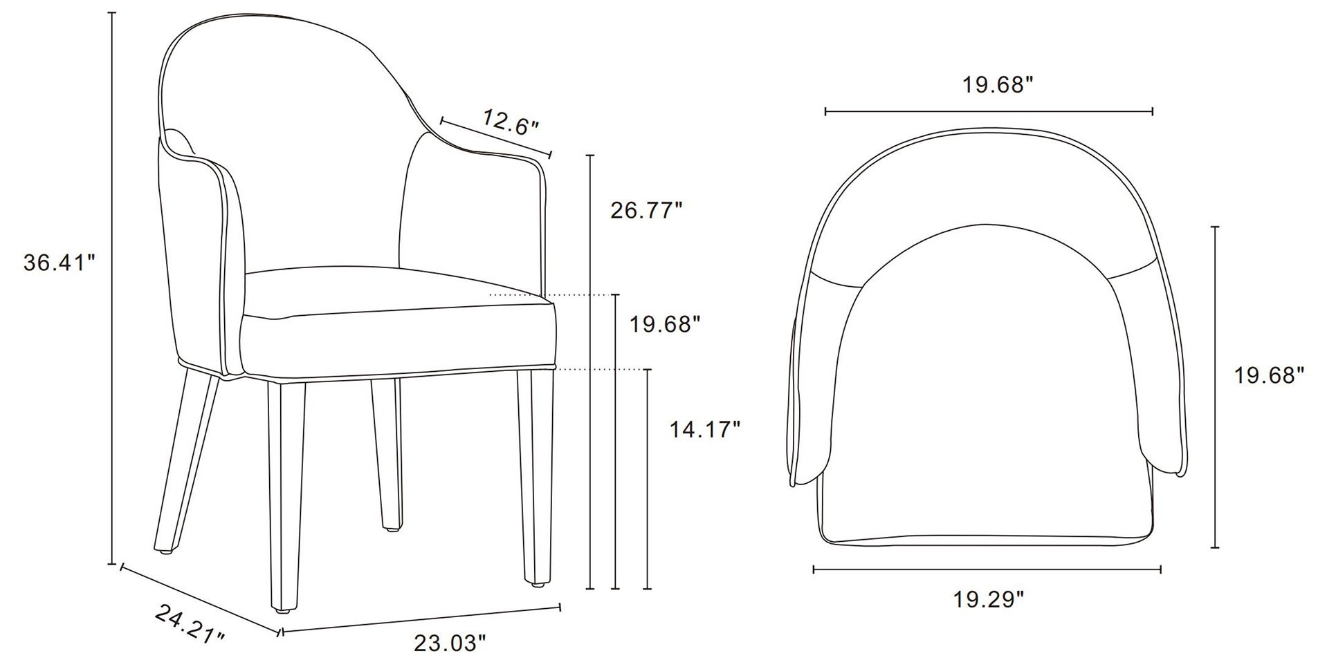 Image 6 Hillman 8-Piece Dining Chair Set more views