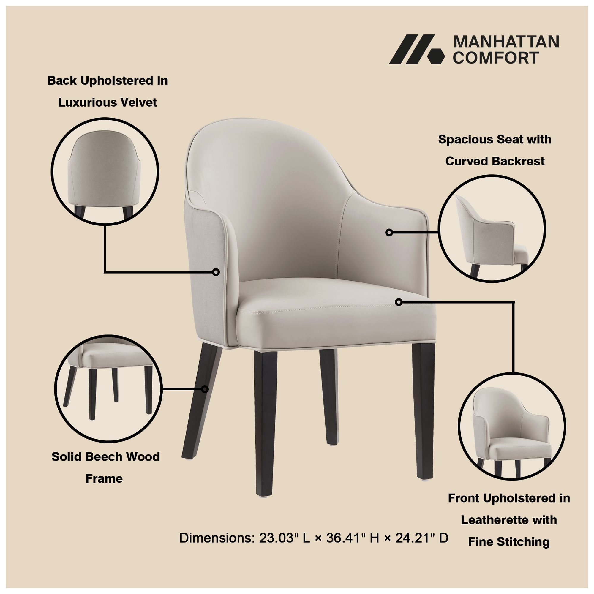 Image 7 Hillman 8-Piece Dining Chair Set more views