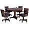Hillsdale Ambassador 5-Piece Game Table and Chair Set