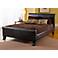 Hillsdale Brookland Leather Sleigh Bed