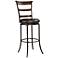 Hillsdale Cameron Ladder-Back 26" Brown Counter Stool