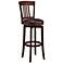 Hillsdale Canton Swivel 24 1/2" High Counter Stool