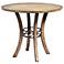 Hillsdale Charleston Round Wood Counter Height Dining Table