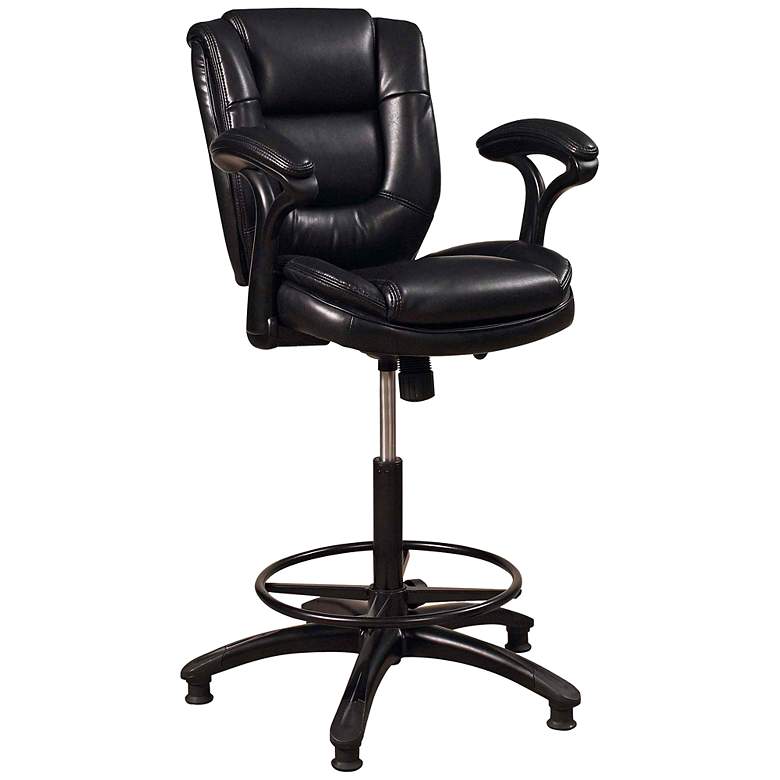 Image 1 Hillsdale Dawson Black Adjustable Swivel Office Chair