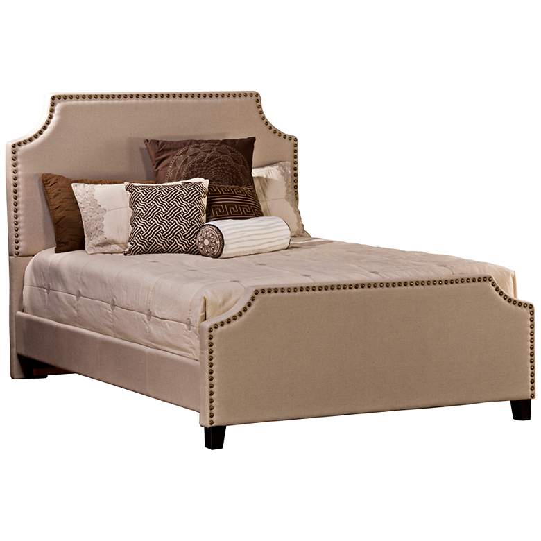 Image 1 Hillsdale Dekland Ivory Upholstered Queen Bed