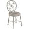 Hillsdale Donnelly Gray Vanity Stool