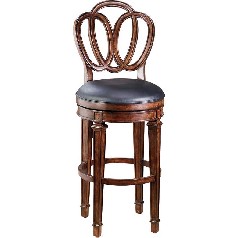 Image 1 Hillsdale Dover Swivel 27 inch High Counter Stool