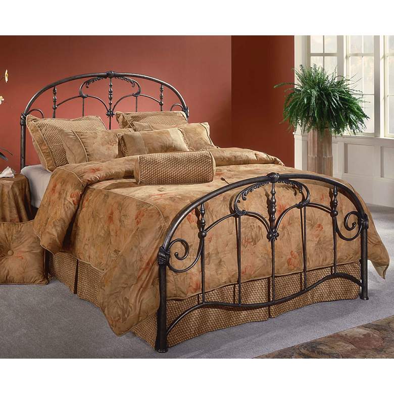 Image 1 Hillsdale Jacqueline Scroll and Spindle Bed (Queen)