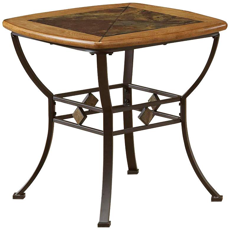 Image 1 Hillsdale Lakeview Rustic End Table