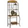 Hillsdale Lakeview Steel and Wood Baker's Rack
