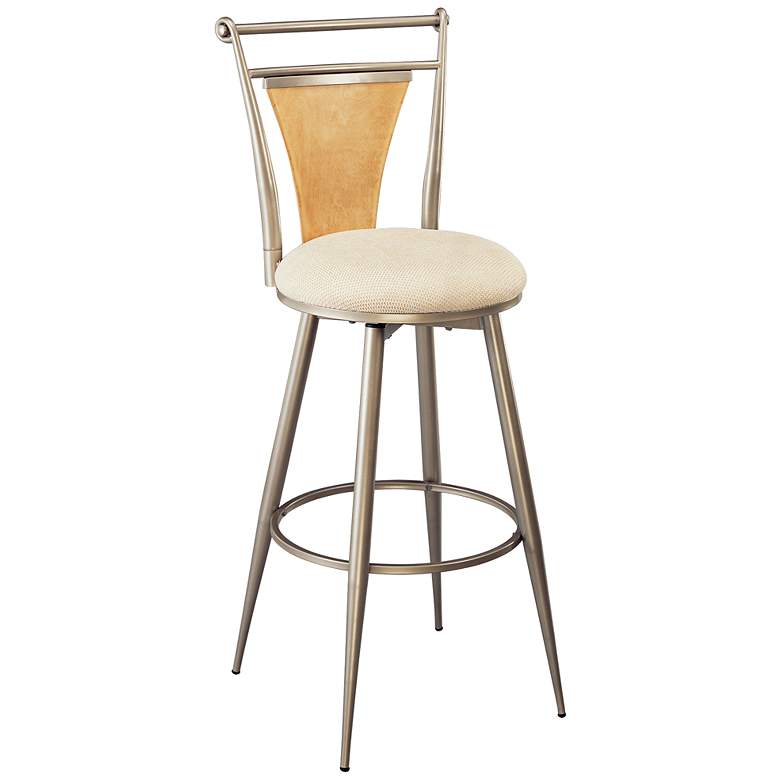 Image 1 Hillsdale London  30 inch Champagne Bar Stool