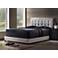 Hillsdale Lusso White Faux Leather Bed