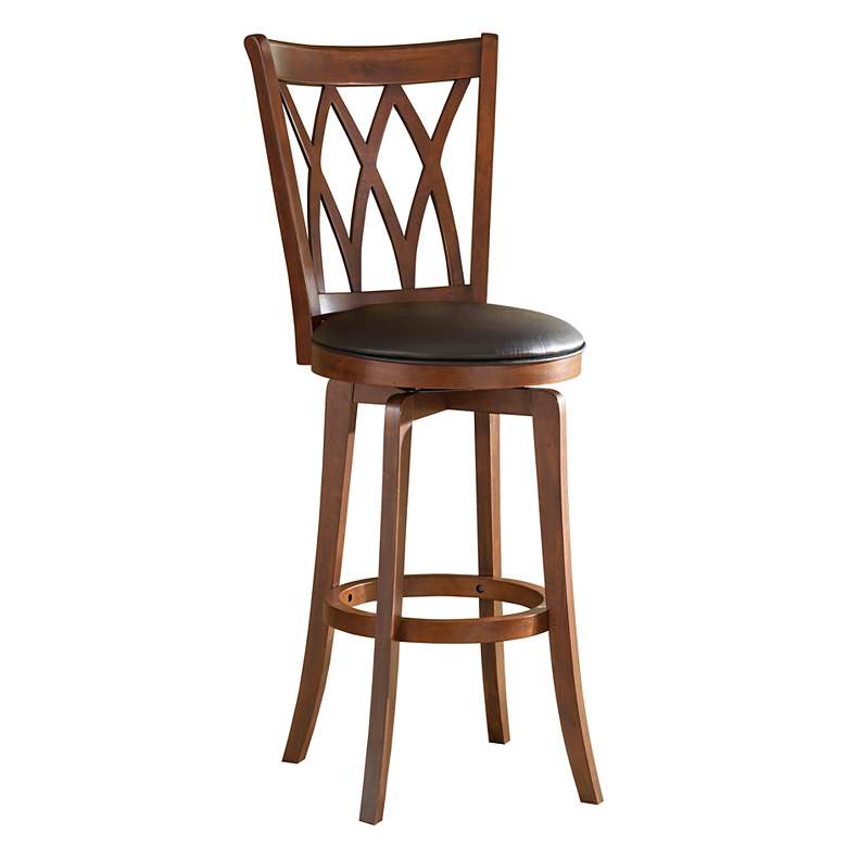 Image 1 Hillsdale Mansfield Swiveling 24" High Counter Stool