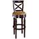Hillsdale Normandy Swivel 26" High Counter Stool